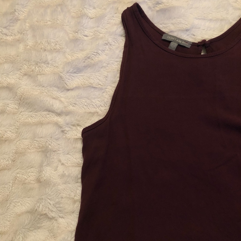✨ AE Don’t Ask Why Open Back Tank Top